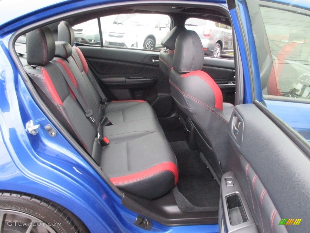 2016 Subaru WRX STI Limited Rear Seat Photo #122812703