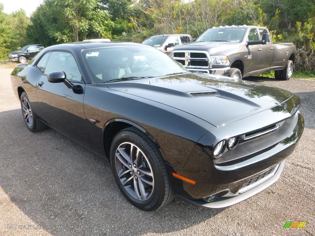 Pitch Black 2018 Dodge Challenger GT AWD Exterior Photo #122812709
