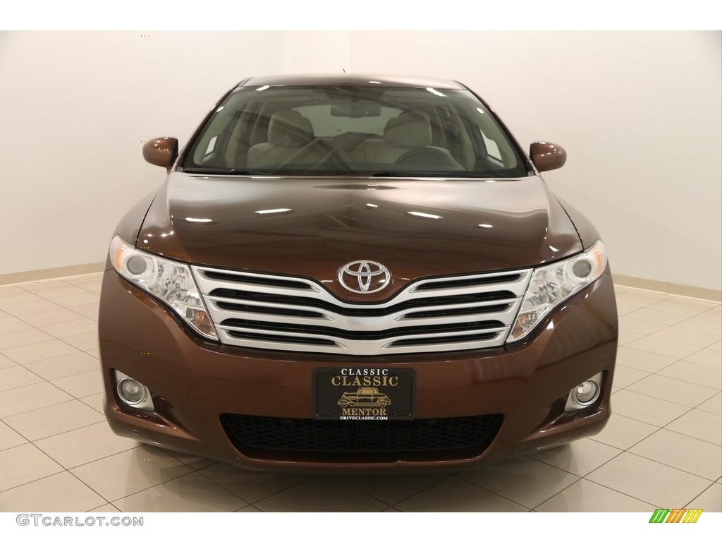 2009 Venza AWD - Sunset Bronze Mica / Ivory photo #2