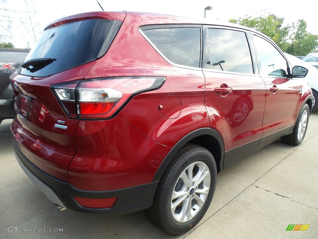 2017 Escape SE - Ruby Red / Charcoal Black photo #3