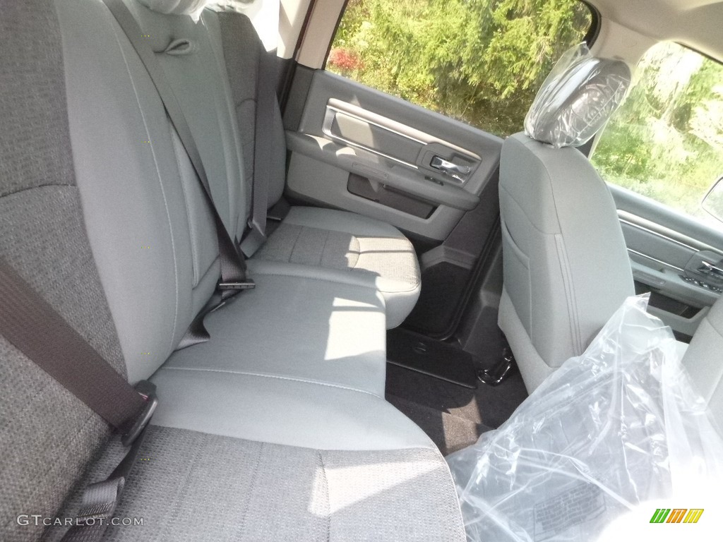Black/Diesel Gray Interior 2018 Ram 1500 Big Horn Crew Cab 4x4 Photo #122814788