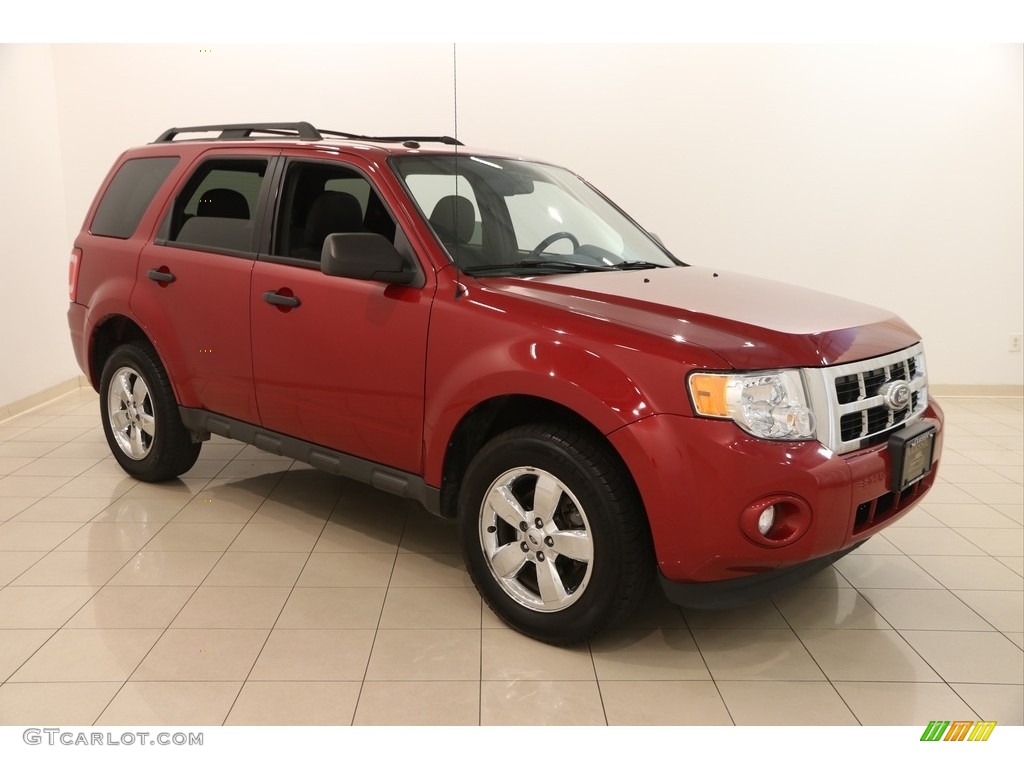 2011 Escape XLT - Sangria Red Metallic / Charcoal Black photo #1
