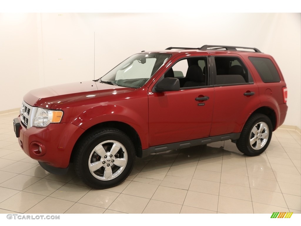 2011 Escape XLT - Sangria Red Metallic / Charcoal Black photo #3