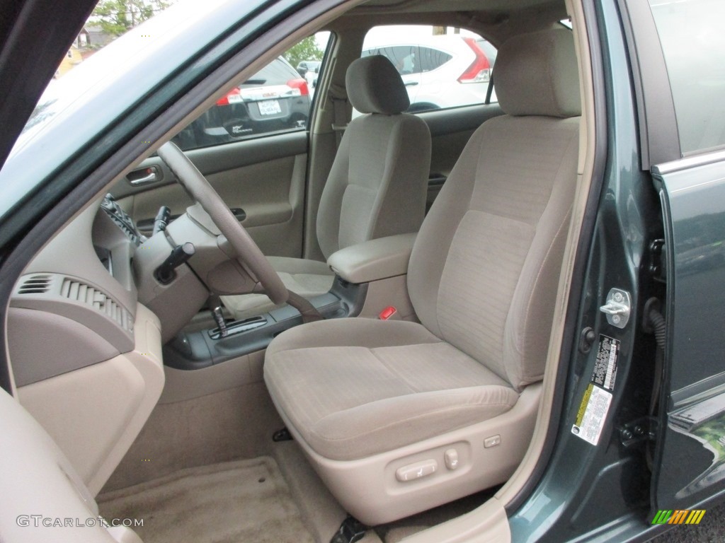 2005 Camry LE - Aspen Green Pearl / Taupe photo #15