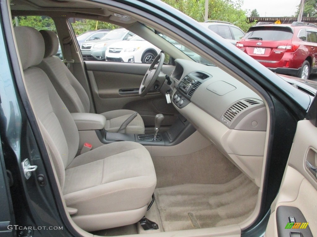 2005 Camry LE - Aspen Green Pearl / Taupe photo #17
