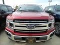 2018 Ruby Red Ford F150 XLT SuperCrew 4x4  photo #2