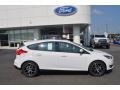 2017 Oxford White Ford Focus SEL Hatch  photo #2