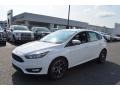 2017 Oxford White Ford Focus SEL Hatch  photo #3