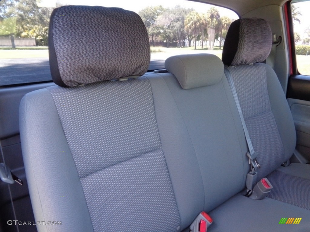 2006 Tacoma Regular Cab - Impulse Red Pearl / Graphite Gray photo #10