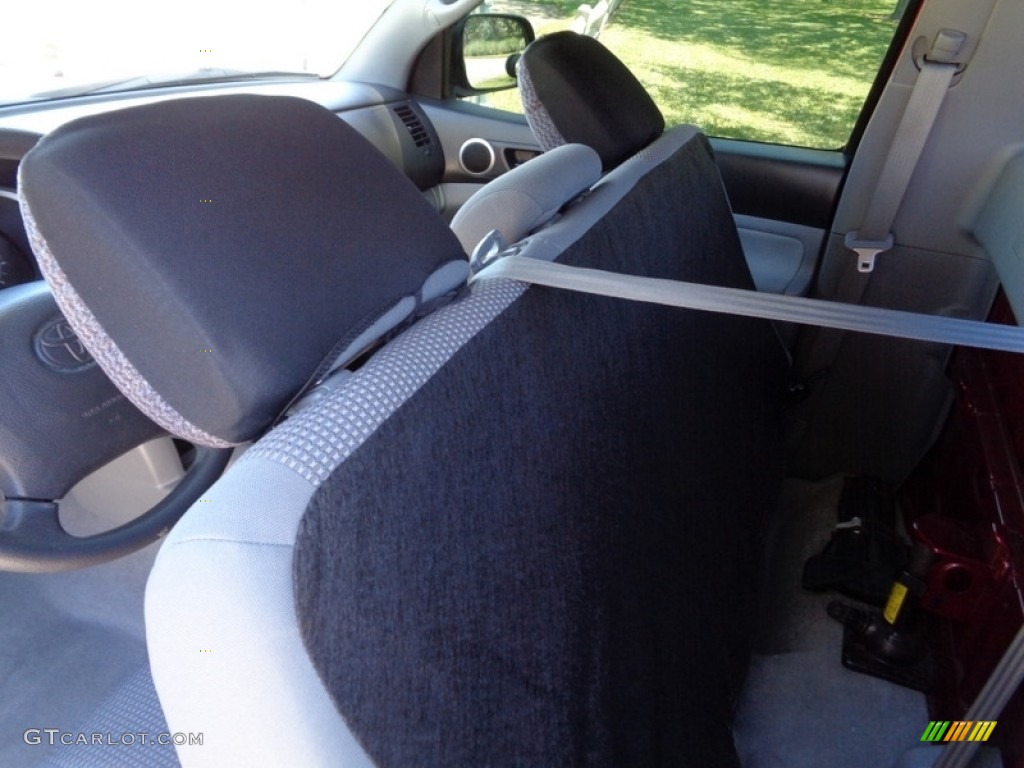 2006 Tacoma Regular Cab - Impulse Red Pearl / Graphite Gray photo #33