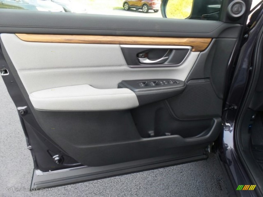2017 CR-V EX AWD - Gunmetal Metallic / Gray photo #12