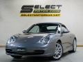 Seal Grey Metallic 2002 Porsche 911 Carrera 4 Cabriolet