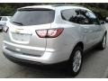 2015 Silver Ice Metallic Chevrolet Traverse LT AWD  photo #2