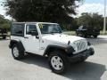 2017 Bright White Jeep Wrangler Sport 4x4  photo #7