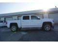 Summit White - Sierra 1500 SLT Crew Cab Photo No. 8