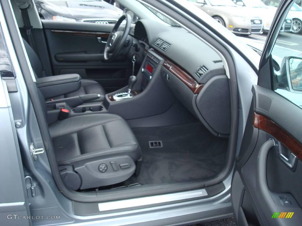 2008 A4 3.2 Quattro S-Line Sedan - Quartz Grey Metallic / Black photo #19