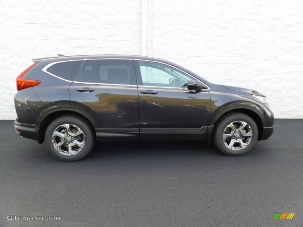 2017 CR-V EX AWD - Gunmetal Metallic / Gray photo #2