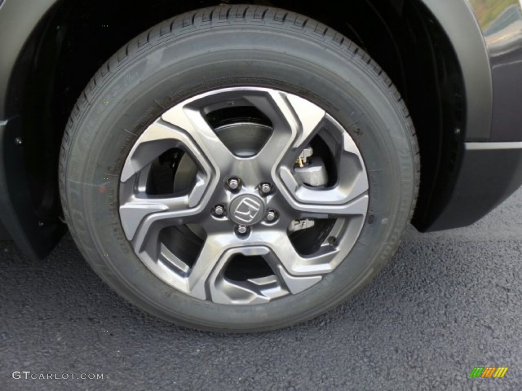 2017 CR-V EX AWD - Gunmetal Metallic / Gray photo #3