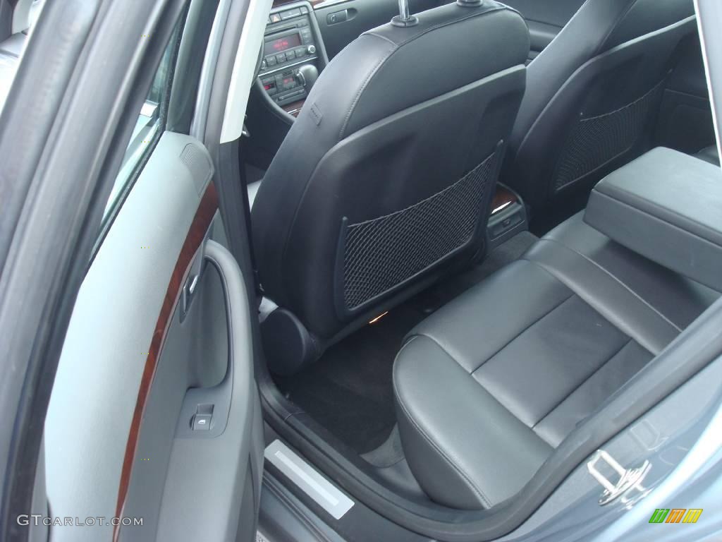 2008 A4 3.2 Quattro S-Line Sedan - Quartz Grey Metallic / Black photo #22