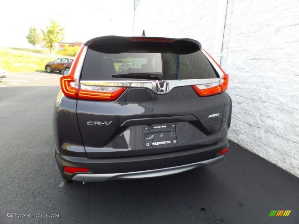 2017 CR-V EX AWD - Gunmetal Metallic / Gray photo #7