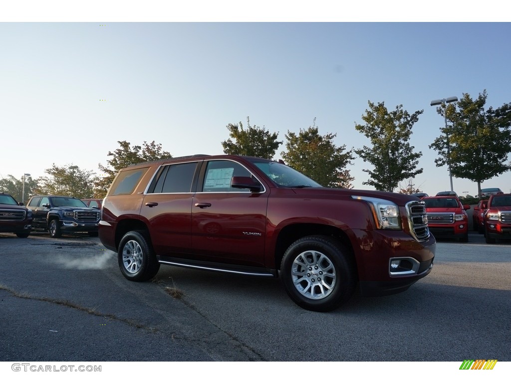2017 Yukon SLT - Crimson Red Tintcoat / Jet Black photo #1