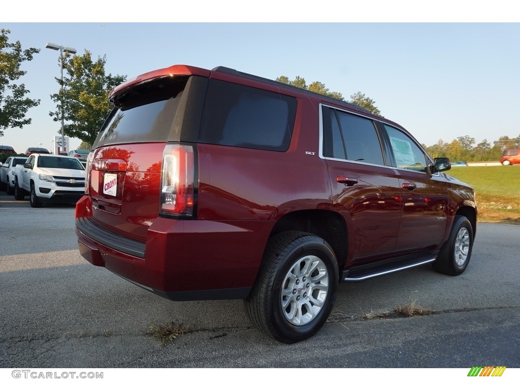 2017 Yukon SLT - Crimson Red Tintcoat / Jet Black photo #6