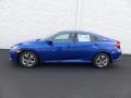 2017 Aegean Blue Metallic Honda Civic LX Sedan  photo #6