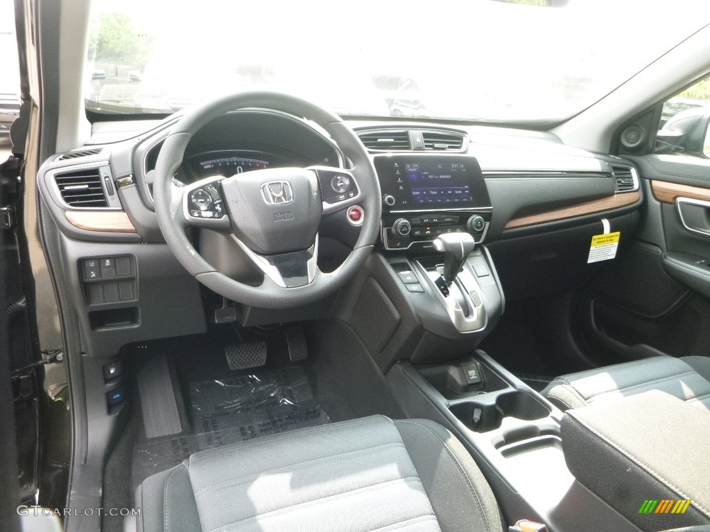 2017 CR-V EX AWD - Dark Olive Metallic / Black photo #10