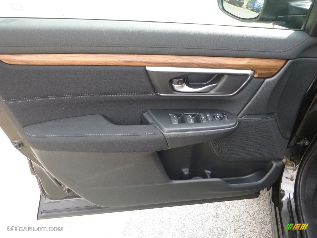 2017 CR-V EX AWD - Dark Olive Metallic / Black photo #11
