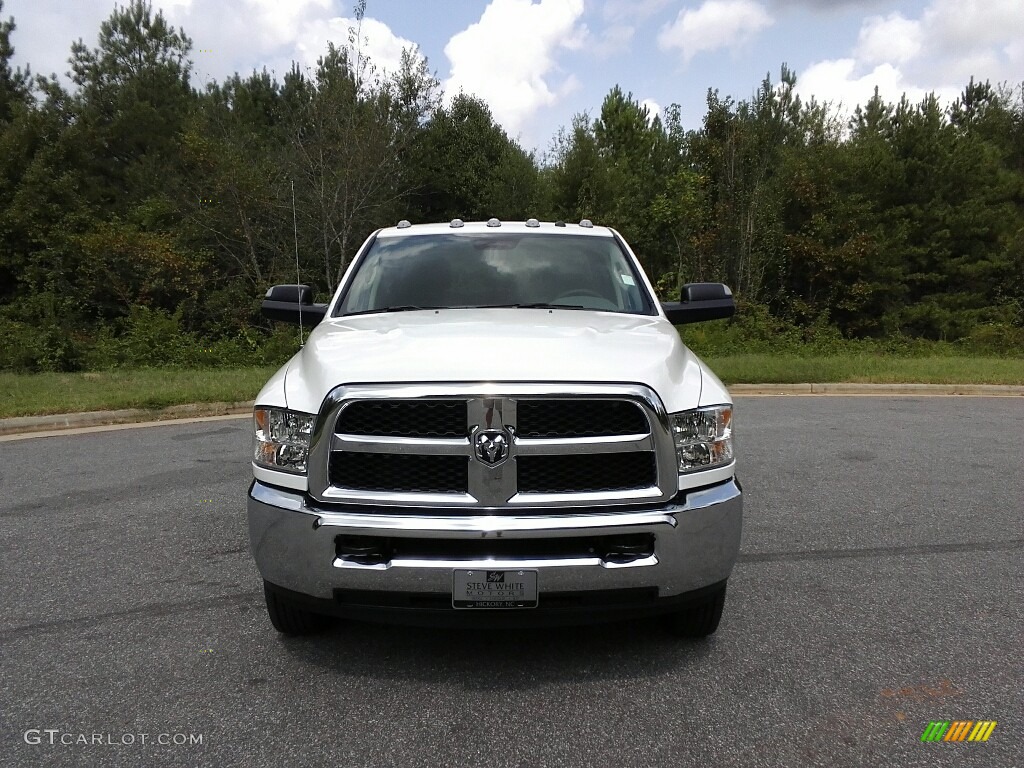 2018 3500 Tradesman Crew Cab 4x4 Dual Rear Wheel - Bright White / Black/Diesel Gray photo #3