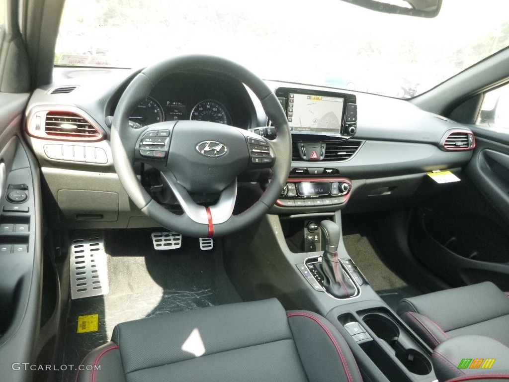 Black Interior 2018 Hyundai Elantra Gt Sport Photo