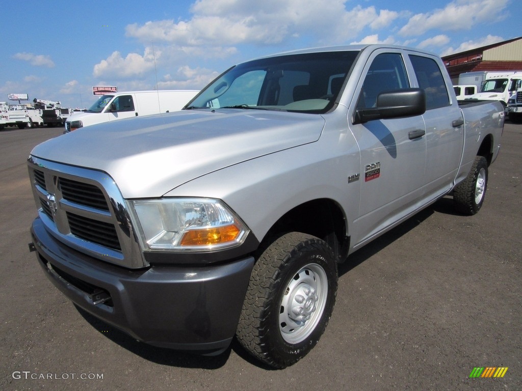 2011 Ram 2500 HD ST Crew Cab 4x4 - Bright Silver Metallic / Dark Slate/Medium Graystone photo #1