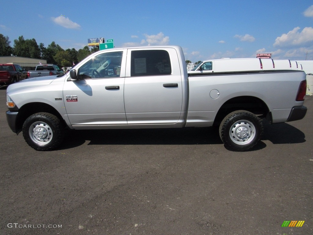 2011 Ram 2500 HD ST Crew Cab 4x4 - Bright Silver Metallic / Dark Slate/Medium Graystone photo #2