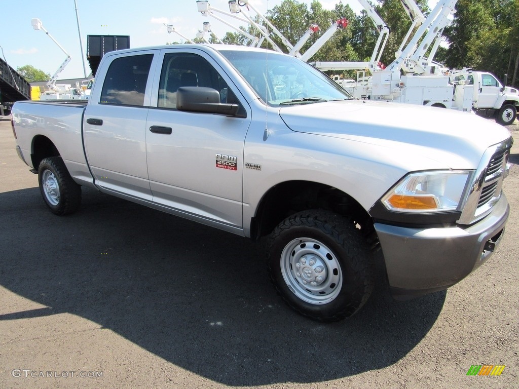 2011 Ram 2500 HD ST Crew Cab 4x4 - Bright Silver Metallic / Dark Slate/Medium Graystone photo #4