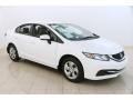 Taffeta White - Civic LX Sedan Photo No. 1