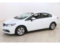 Taffeta White - Civic LX Sedan Photo No. 3