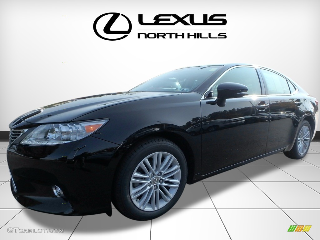 2014 ES 350 - Obsidian Black / Black photo #4