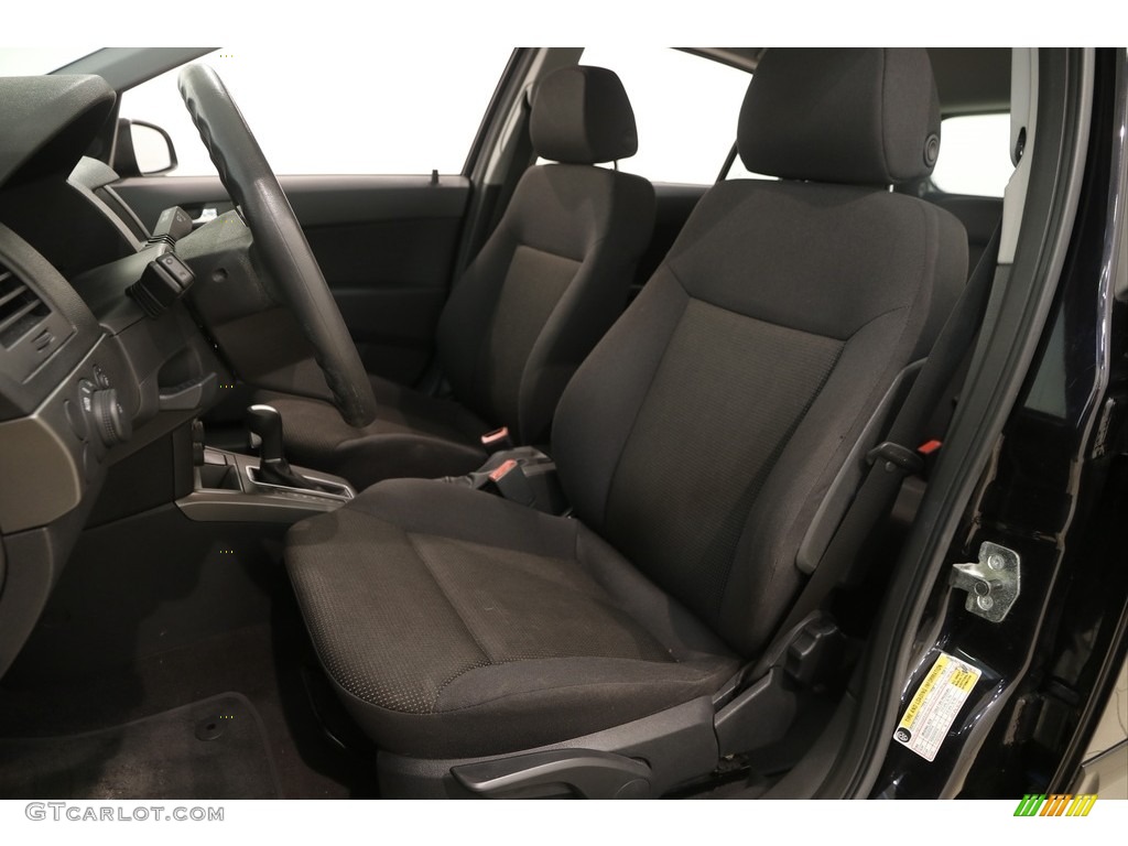 2008 Astra XE Sedan - Black Sapphire / Charcoal photo #5