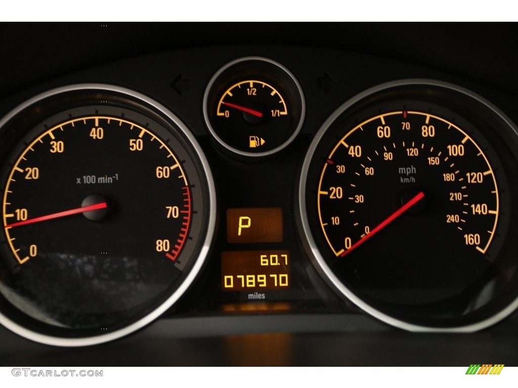 2008 Astra XE Sedan - Black Sapphire / Charcoal photo #7
