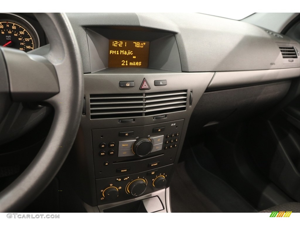 2008 Astra XE Sedan - Black Sapphire / Charcoal photo #8