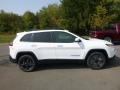 2018 Bright White Jeep Cherokee High Altitude 4x4  photo #6