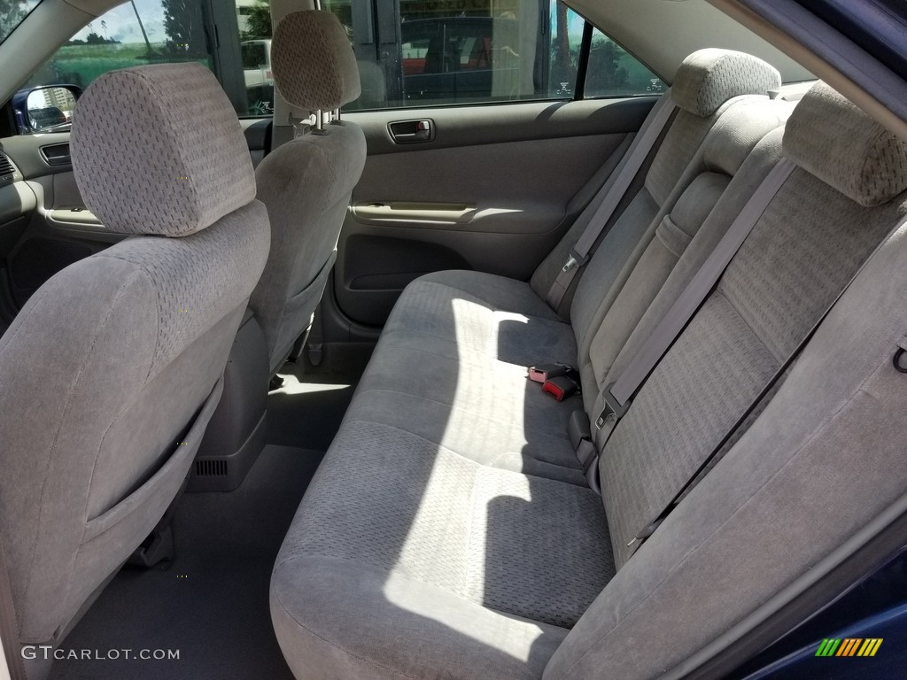 2002 Camry LE V6 - Catalina Blue Metallic / Stone photo #10