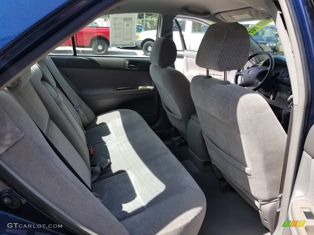 2002 Camry LE V6 - Catalina Blue Metallic / Stone photo #12