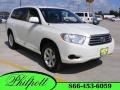 2008 Blizzard White Pearl Toyota Highlander   photo #1