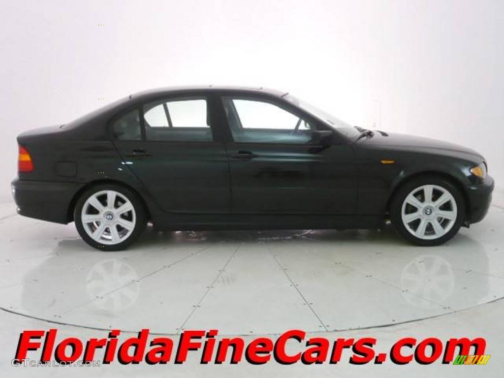 2002 3 Series 325i Sedan - Jet Black / Black photo #4