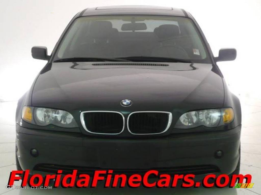 2002 3 Series 325i Sedan - Jet Black / Black photo #5