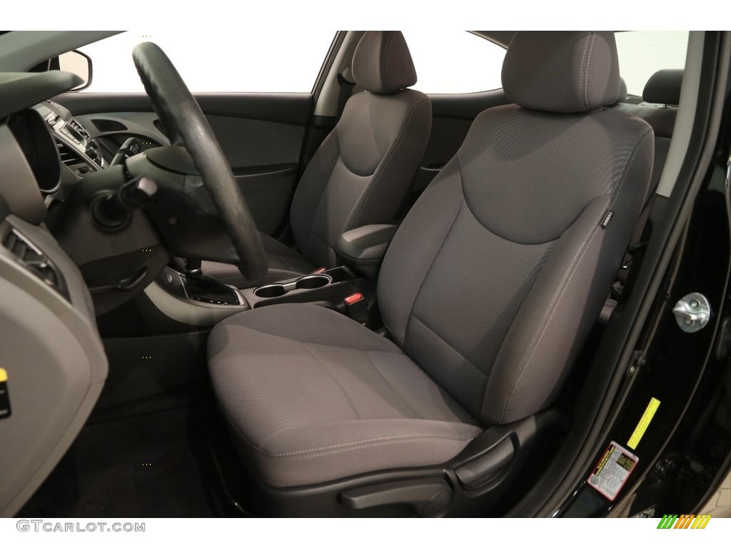 2015 Elantra SE Sedan - Black Diamond / Gray photo #6