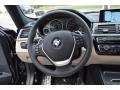 Venetian Beige/Black Steering Wheel Photo for 2017 BMW 3 Series #122831470