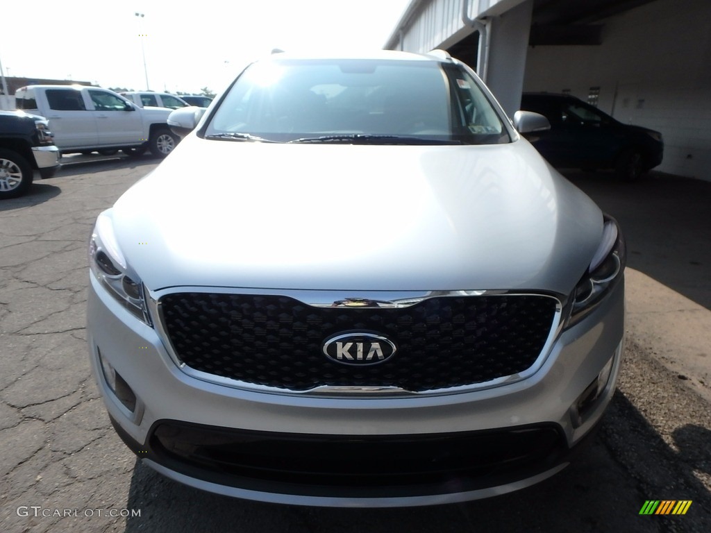 2018 Sorento EX V6 AWD - Sparkling Silver / Black photo #8