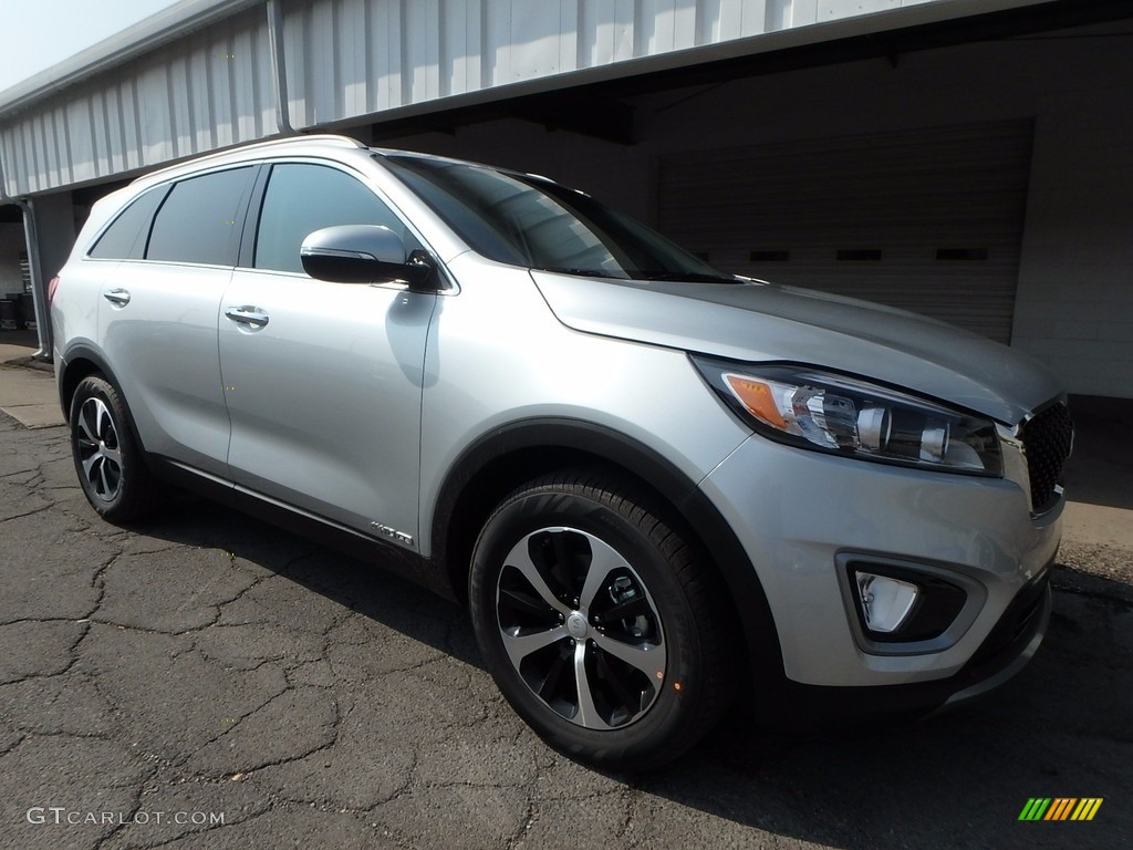 Sparkling Silver 2018 Kia Sorento EX V6 AWD Exterior Photo #122831539